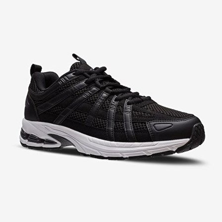 Lescon Pace Runner Unisex Koşu Ve Spor Ayakkabısı Siyah