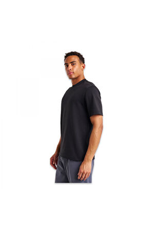 Lescon 25S-1260-25N Kısa Kol T Siyah Erkek T-Shirt