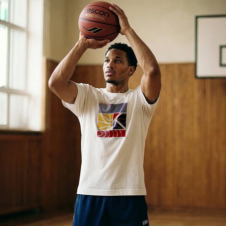 LESCON 26B-1053 BASKETBOL KISA KOL T-SHIRT