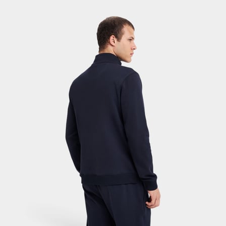 Lescon 26S-1270-26N Yarım Fermuarlı Erkek Sweatshirt Lacivert XL Pamuklu
