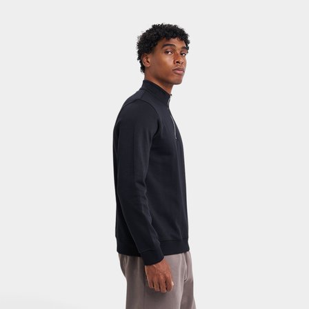 Lescon 26S-1270-26N Yarım Fermuarlı Sweatshirt Siyah S Beden