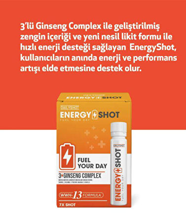 DailyShot Energy Shot 7'li Shot