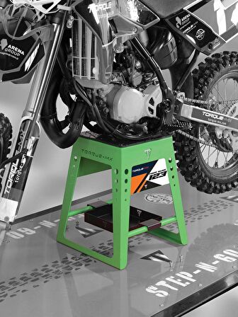 Torque-MX Sabit Motosiklet Sehpası SS1 Yeşil