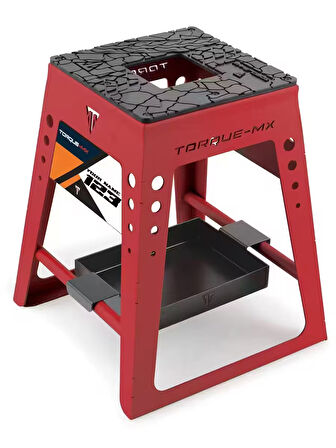Torque-MX Sabit Motosiklet Sehpası SS2 Kırmızı