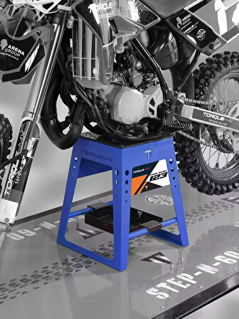 Torque-MX Sabit Motosiklet Sehpası SS2 Lacivert