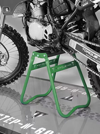 Torque-MX Katlanabilir Motosiklet Sehpası SS3 Yeşil