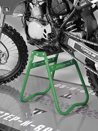 Torque-MX Katlanabilir Motosiklet Sehpası SS3 Yeşil