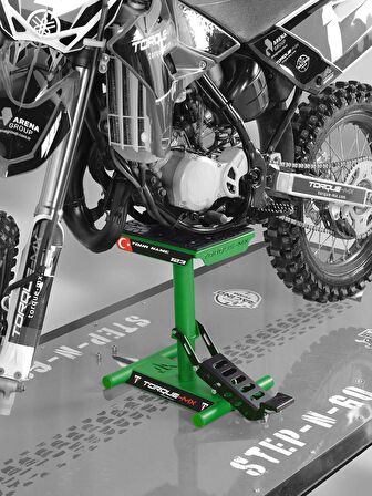 Torque-MX Motosiklet Kaldırma Sehpası HS4 Yeşil