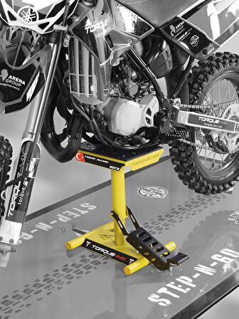 Torque-MX Motosiklet Kaldırma Sehpası HS4 Sarı