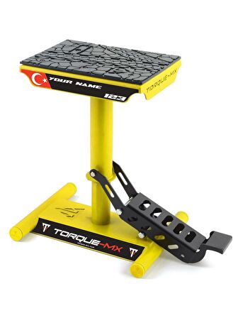 Torque-MX Motosiklet Kaldırma Sehpası HS4 Sarı