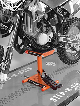 Torque-MX Motosiklet Kaldırma Sehpası HS4 Turuncu