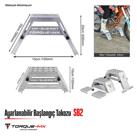 Torque-MX Ayarlanabilir Başlangıç Takozu SB2