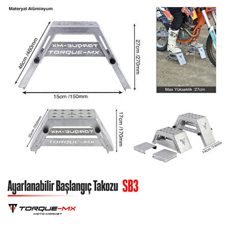 Torque-MX Ayarlanabilir Başlangıç Takozu SB3