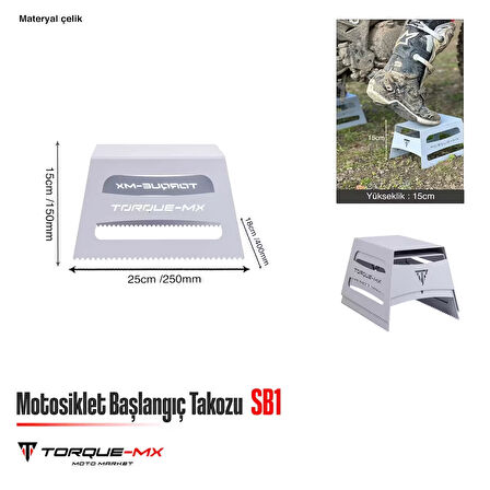 Torque-MX Motosiklet Başlangıç Takozu SB1