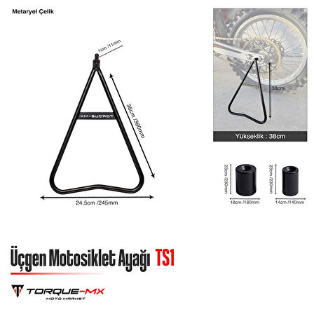 Torque-MX Üçgen Motosiklet Ayağı