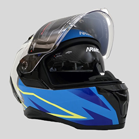 Arwic Pro Model Kapalı (Full Face) Motosiklet Kaskı – AR939