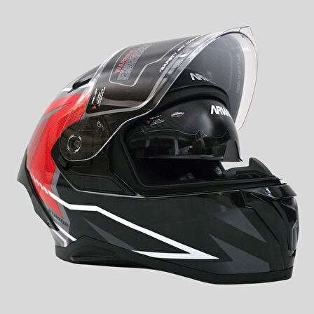 Arwic Pro Model Kapalı (Full Face) Motosiklet Kaskı – AR939