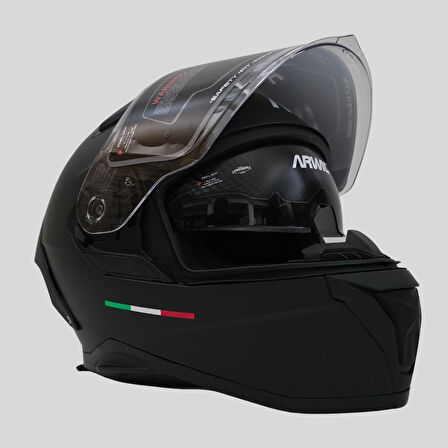 Arwic Mat Kapalı (Full Face) Motosiklet Kaskı – AR939