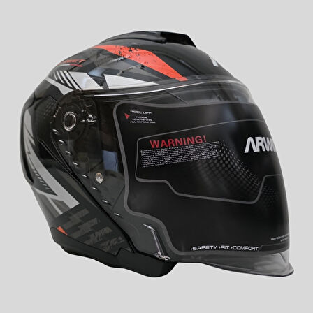 Arwic Street Model Yarım Motosiklet Kaskı – AR836