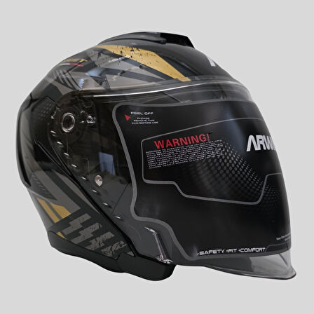 Arwic Street Model Yarım Motosiklet Kaskı – AR836