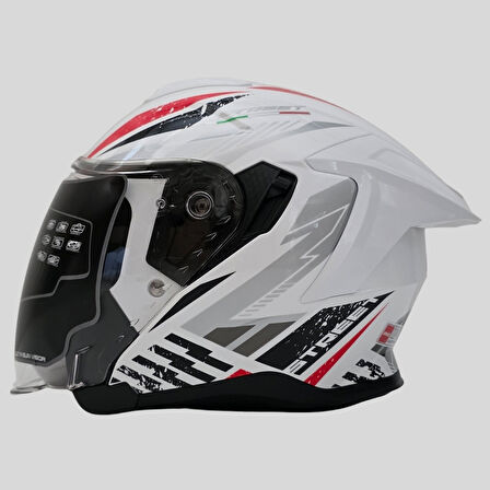 Arwic Street Model Yarım Motosiklet Kaskı – AR836