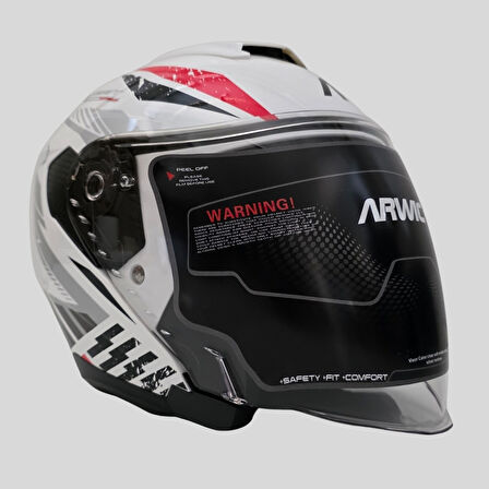 Arwic Street Model Yarım Motosiklet Kaskı – AR836