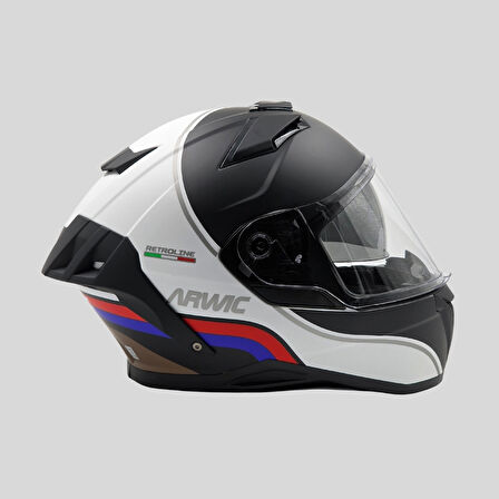 Arwic Retroline Full Face Motosiklet Kaskı - AR939 - ECE-R 22.06