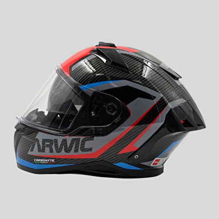 Arwic Carboneyte Full Face Motosiklet Kaskı - AR939 - ECE-R 22.06