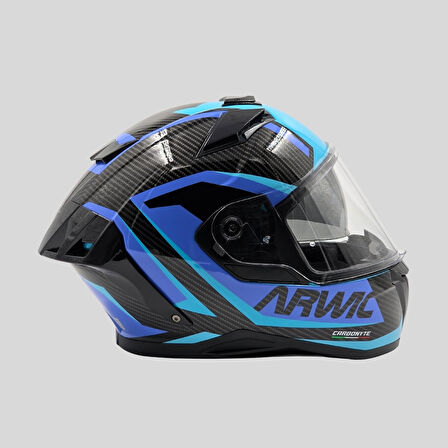 Arwic Carboneyte Full Face Motosiklet Kaskı - AR939 - ECE-R 22.06