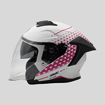 Arwic Skystar Yarım Kask Motosiklet Kaskı - AR836 - ECE-R 22.06