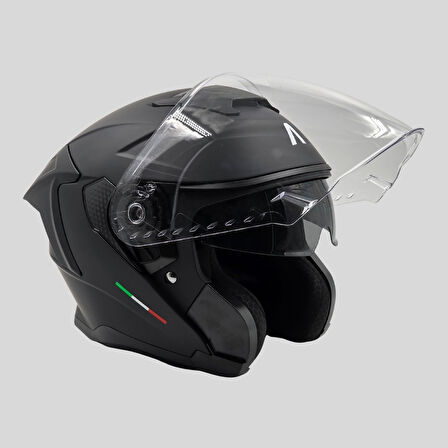 Arwic Skystar Yarım Kask Motosiklet Kaskı - AR836 - ECE-R 22.06
