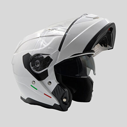 Arwic Parlak Çene Açılır Motosiklet Kaskı - AR935 - ECE-R 22.06