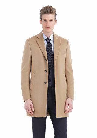 Lacivert Düz Thin&taller Slim Fit %100 Yün Takım Elbise