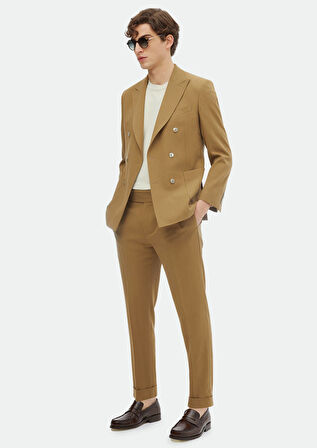 Vizon Düz Zeroweight Slim Fit Takım Elbise
