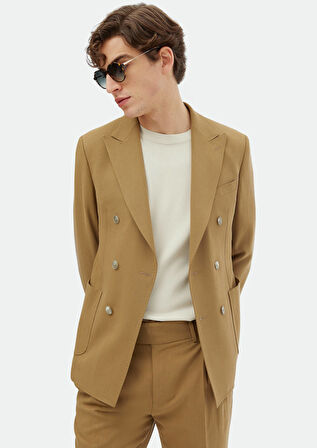 Vizon Düz Zeroweight Slim Fit Takım Elbise