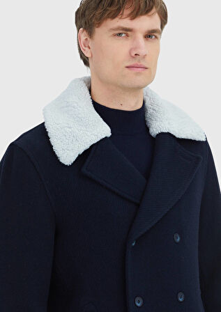 Lacivert Regular Fit Casual Dokuma Kaban