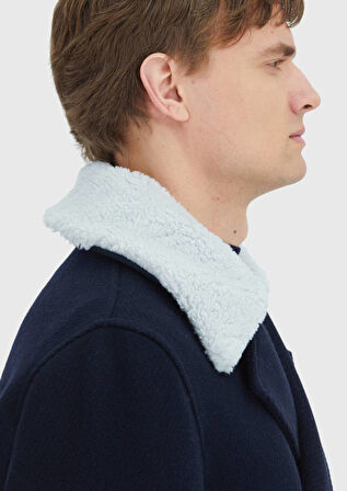 Lacivert Regular Fit Casual Dokuma Kaban