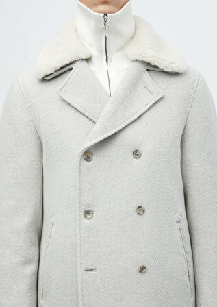 Ekru Regular Fit Casual Dokuma Kaban