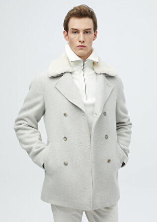 Ekru Regular Fit Casual Dokuma Kaban