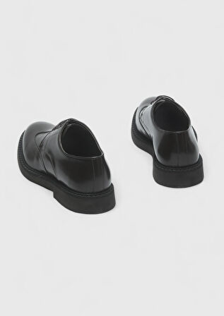 Kahverengi Deri Casual Ayakkabı