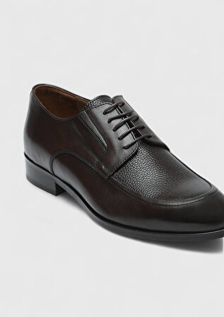 Kahverengi Deri Klasik Ayakkabı