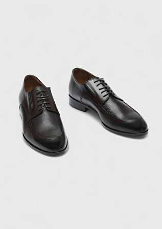 Kahverengi Deri Klasik Ayakkabı