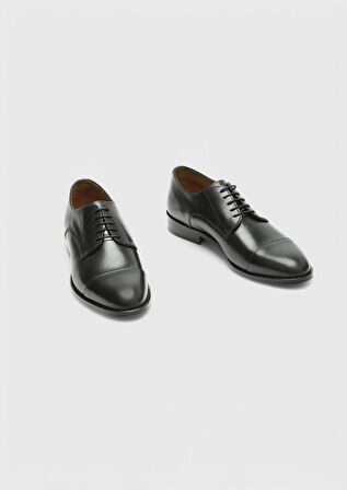 Siyah Deri Klasik Ayakkabı