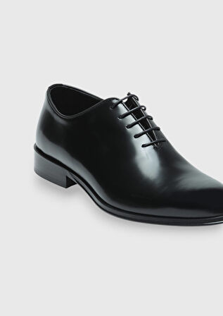Siyah Deri Klasik Ayakkabı