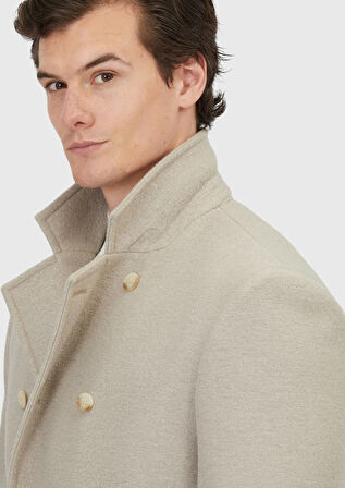 Vizon Regular Fit Kruvaze Yaka Casual Dokuma Kaban