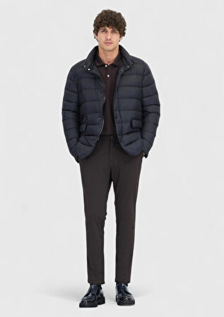 Siyah Regular Fit Spor Ceket