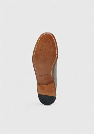 Bej Süet Klasik Loafer