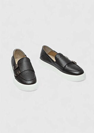 Kahverengi Deri Casual Ayakkabı