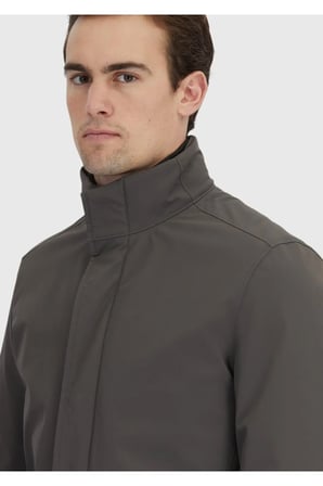Kahverengi Regular Fit Dik Yaka Casual Dokuma Kaban