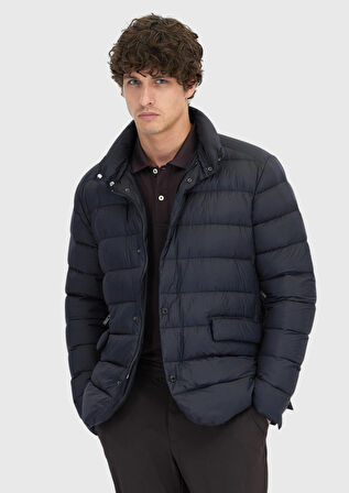 Siyah Regular Fit Spor Ceket